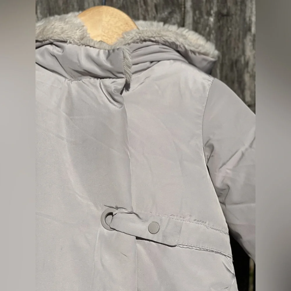 Zara Baby Outerwear Collection Puffer Faux Fur Lined Hooded Coat